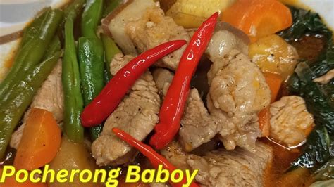 Simple Lang Pocherong Baboy Masarap Na Pocherong Baboy Easy Way To