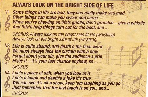 Always Look On The Bright Side Of Life Monty Python Monty Python