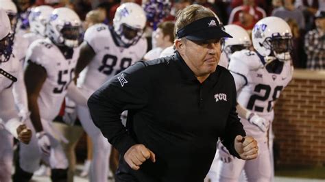 Every year the institution includes in the top of the best training in all of america. TCU football: Not shaking hands after OU loss not an ...
