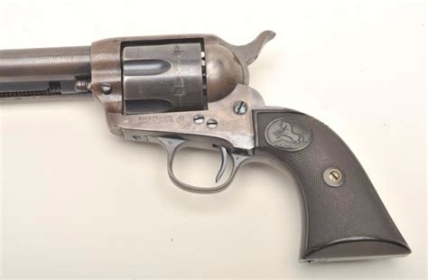 Colt Saa Revolver 32 Wcf Caliber 55 Barrel Blued And Case