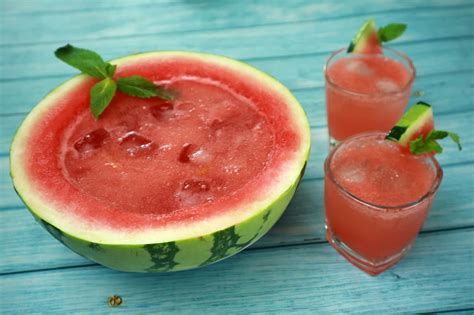 A Sparkling Watermelon Punch Culinary Ambition