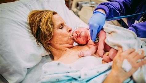 61 Year Old Grandma Gives Birth To Her Own Granddaughter