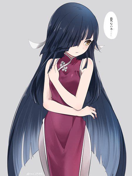 Hairstyle adopts with color closed. Anime picture 800x1067 with kantai collection hayashimo ...