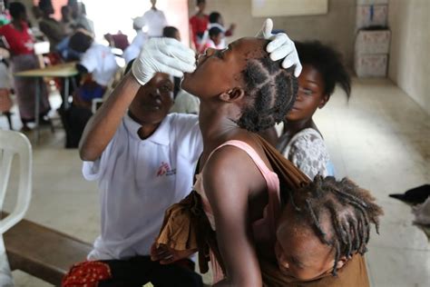 single dose oral cholera vaccine in zambia msf southern africa