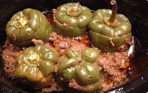 The Paleo Review Crock Pot Stuffed Peppers From Civilized Caveman