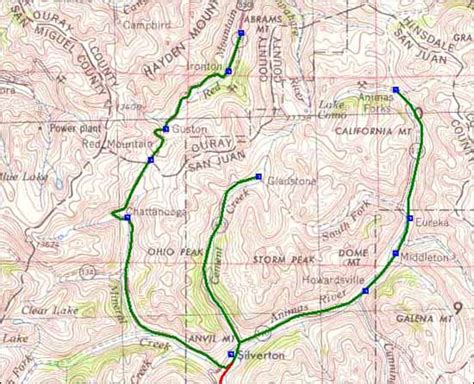 Durango To Silverton Train Map 2024 Schedule 1