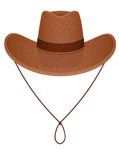 cowboy hat vector illustration 513969 Vector Art at Vecteezy