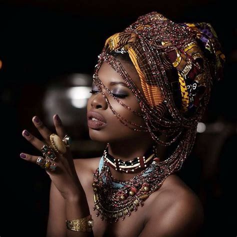 El Arte Es Su M Xima Expresi N Caras De Mujeres Africanas Con Turbante Fotos Por Ayekoto