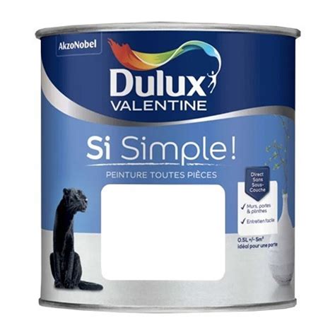 Dulux Valentine Peinture Si Simple Le Blanc De La Marque Dulux Valentine