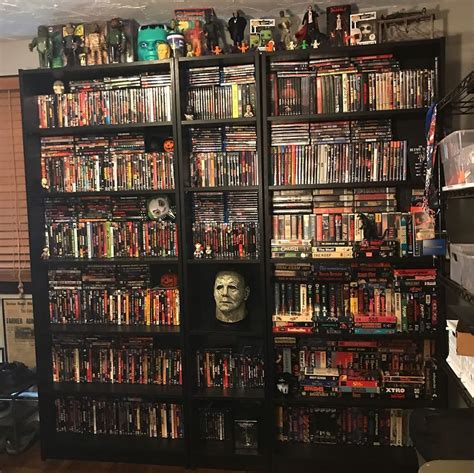 Finally Got Around To Updating The Horror Movie Collection Display I