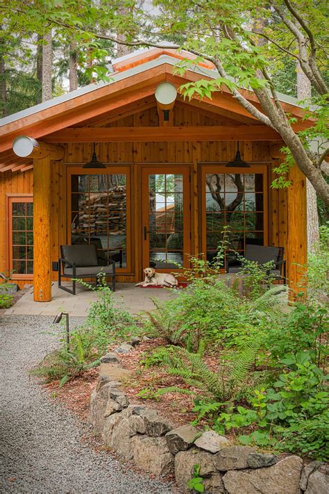 Check spelling or type a new query. Timber-frame cabin provides cozy refuge in the woods of ...