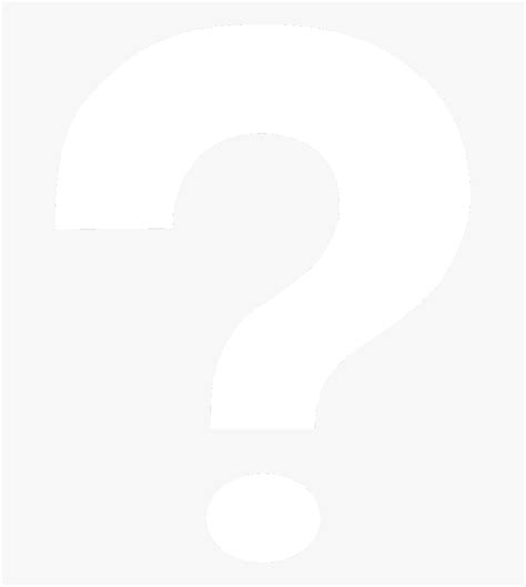 White Question Mark Vector Png Download White Question Mark Png