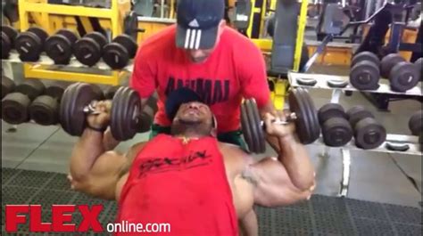 Roelly Winklaar Shoulders And Chest Workout 5 Weeks Out From The
