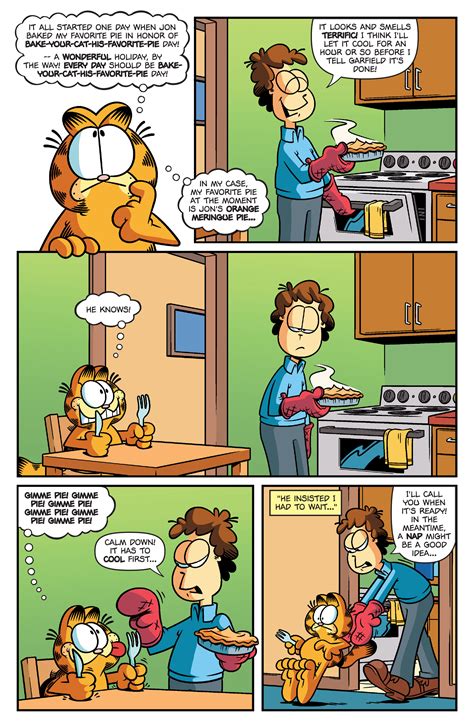 Read Online Garfield Comic Issue