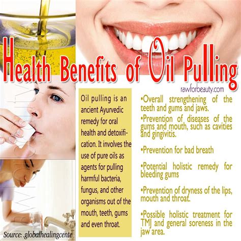 Factsramblog The Health Benefits Of Oil Pulling