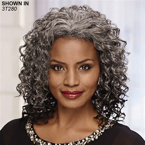 Erica Wig By Diahann Carroll™ 1 Natural Gray Hair Curly Hair