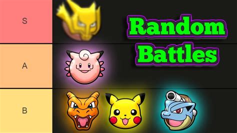 What Are The Best Random Battle Pokemon Ft Pokeaimmd Kanto Edition