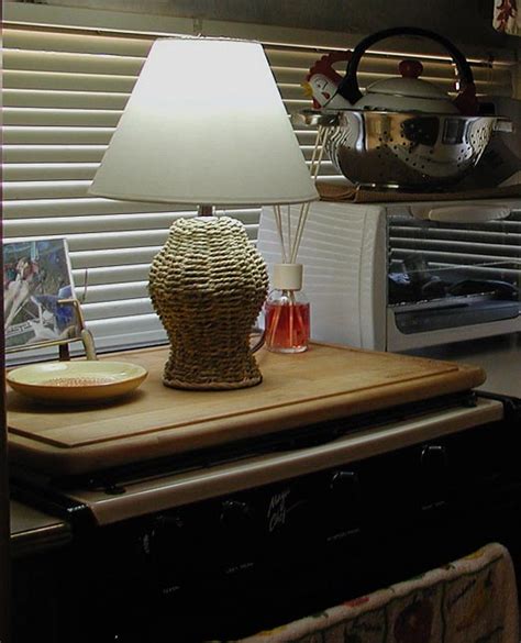 It is possible to repair a warped cutting board and this article shows different methods of fixing a most chefs think that once a cutting board is warped that it's irreparable. TexCyn Life: RV cutting board/stove topper, flat cable ...