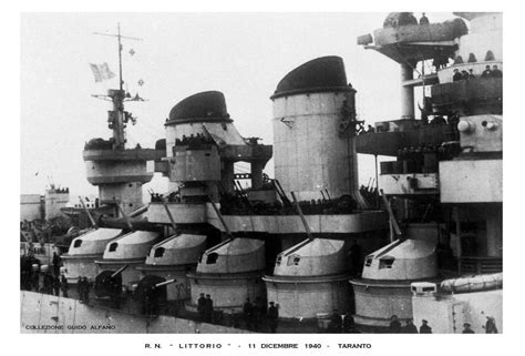 The Secondary Armament Of Italian Battleship Littorio 2362 X 1602