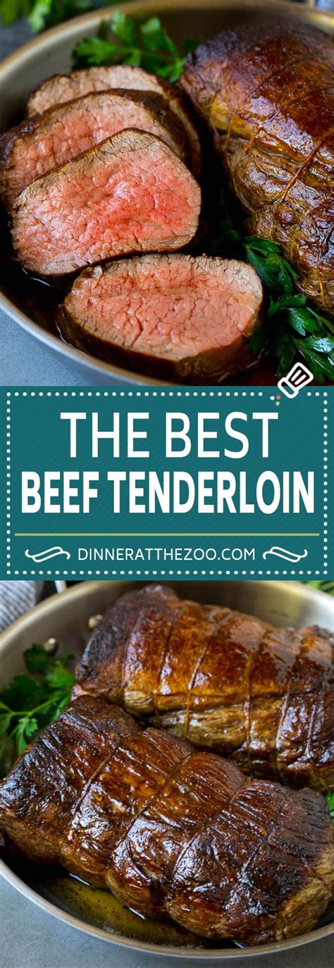 Looking for the best beef tenderloin roast recipe? Beef Tenderloin with Garlic Butter #beef #steak #dinner # ...