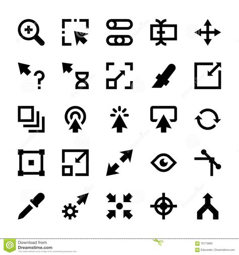 Download Selection, Cursors, Resize, Move, Controls And Navigation ...