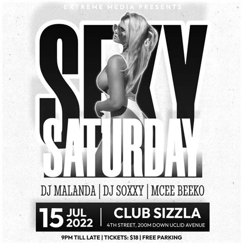 Copy Of Sexy Saturday 1 Postermywall