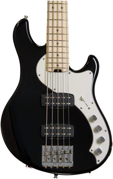 Fender American Deluxe Dimension Bass V Hh Black Sweetwater