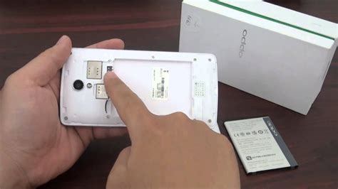 Resetting sim card through the phone's settings. Oppo Yoyo R2001 - How to change the SIM card - YouTube