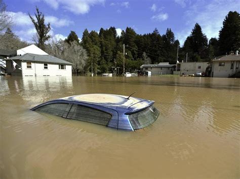 Town In California Becomes An Island Amid Heavy Flooding Shropshire Star