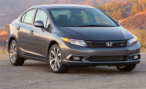 Visually, not much has changed. 2012 Honda Civic Si Sedan Instrumented Test | Review | Car ...