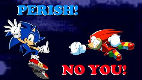 Sonic Vs Knuckles Sonic Text To Speech Youtube