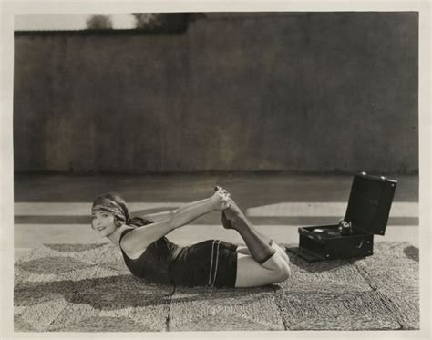 betty compson exercise vintage pinup silent film