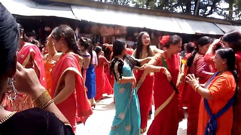 Nepali Teej Dance Masti 072 Youtube