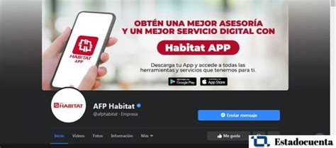 Tu ahorro (aportes) en la afp tiene como finalidad ser un soporte para tu futuro. AFP Hábitat teléfono - Estado de Mi cuenta