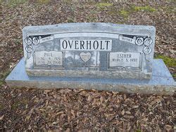 Paul Overholt 1929 2000 Find A Grave Memorial