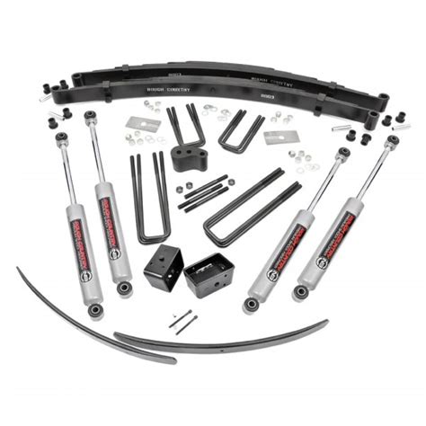 Rough Country® 32520 4 Front And Rear Suspension Lift Kit