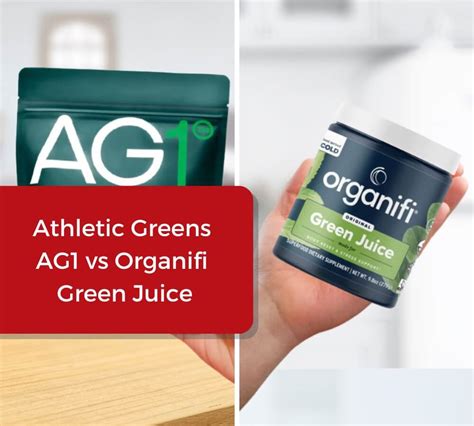 Athletic Greens Ag1 Vs Organifi Green Juice Gaining Tactics