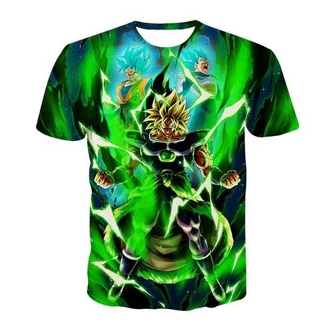 Le film dragon ball super broly vous propose cette nouvelle ligne de vêtements pour adultes et enfants. Dragon Ball Super Broly 3D T-Shirt - V4 Best Price ...