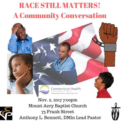 race still matters a community conversation