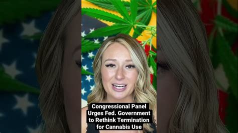 Cannabis News Us Congressional Panel Urges Fed Government To Rethink Termination For Cannabis