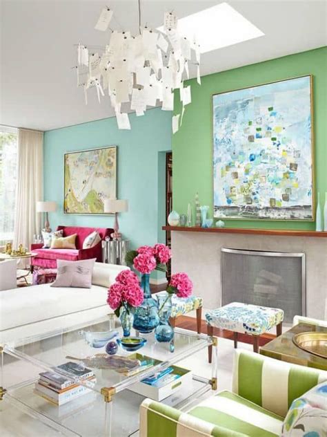 Blue And Green Color Inspiration House Colors Green Accent Walls