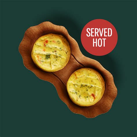 Egg Bites with Red Pepper & Spinach | Starbucks
