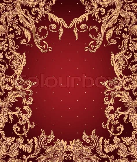 Included in the free pattern download is a.pat file, lossless.png, and native.ai file + swatch. Vintage background ornate baroque pattern, vector ...
