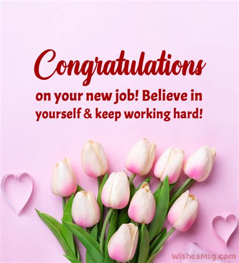 160 Best Wishes For New Job Congratulations Messages Wishesmsg 2023
