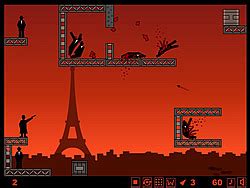 Play ricochet kills 3 level pack game online