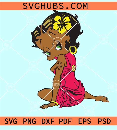 Cute Betty Boop Svg Sexy Betty Boop Svg Betty Boop Layered Svg