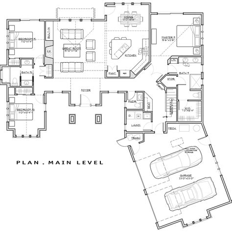 Craftsman Style House Plan 3 Beds 25 Baths 1921 Sqft Plan 892 2