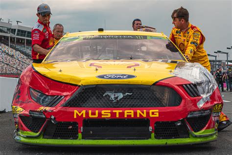 Relax, he crashed at daytona and got a top 10 this week. Damaged goods: Post-race crash carnage at the Roval ...