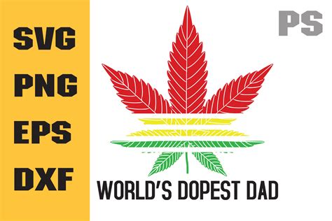 Worlds Dopest Dad Svg Fathers Day Svg Graphic By Ilukkystore