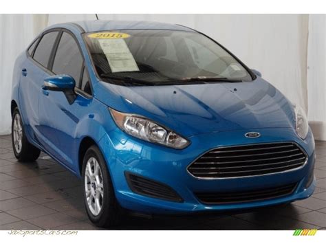 2015 Ford Fiesta Se Sedan In Blue Candy Metallic Photo 2 178612